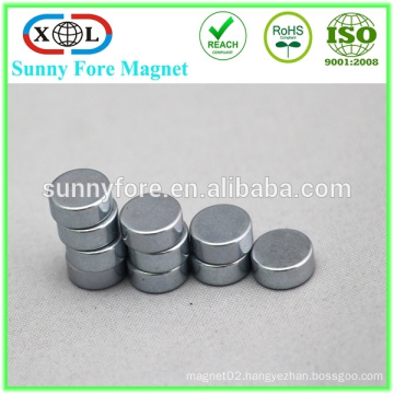high quality small round magnet plastic wrap magnet